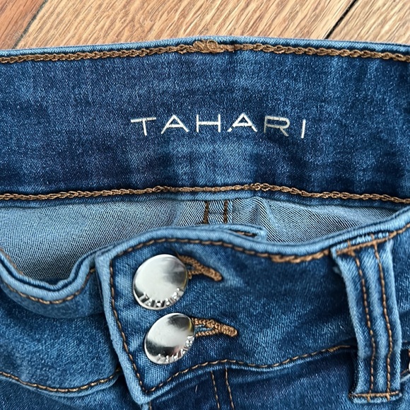 Tahari high rise skinny jeans - Picture 5 of 7